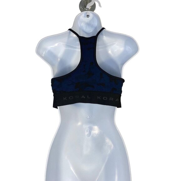 Koral Womens Sweeper Versatility Bra Midnight Camo Sports‎ Athletic Size Medium - Picture 4 of 9